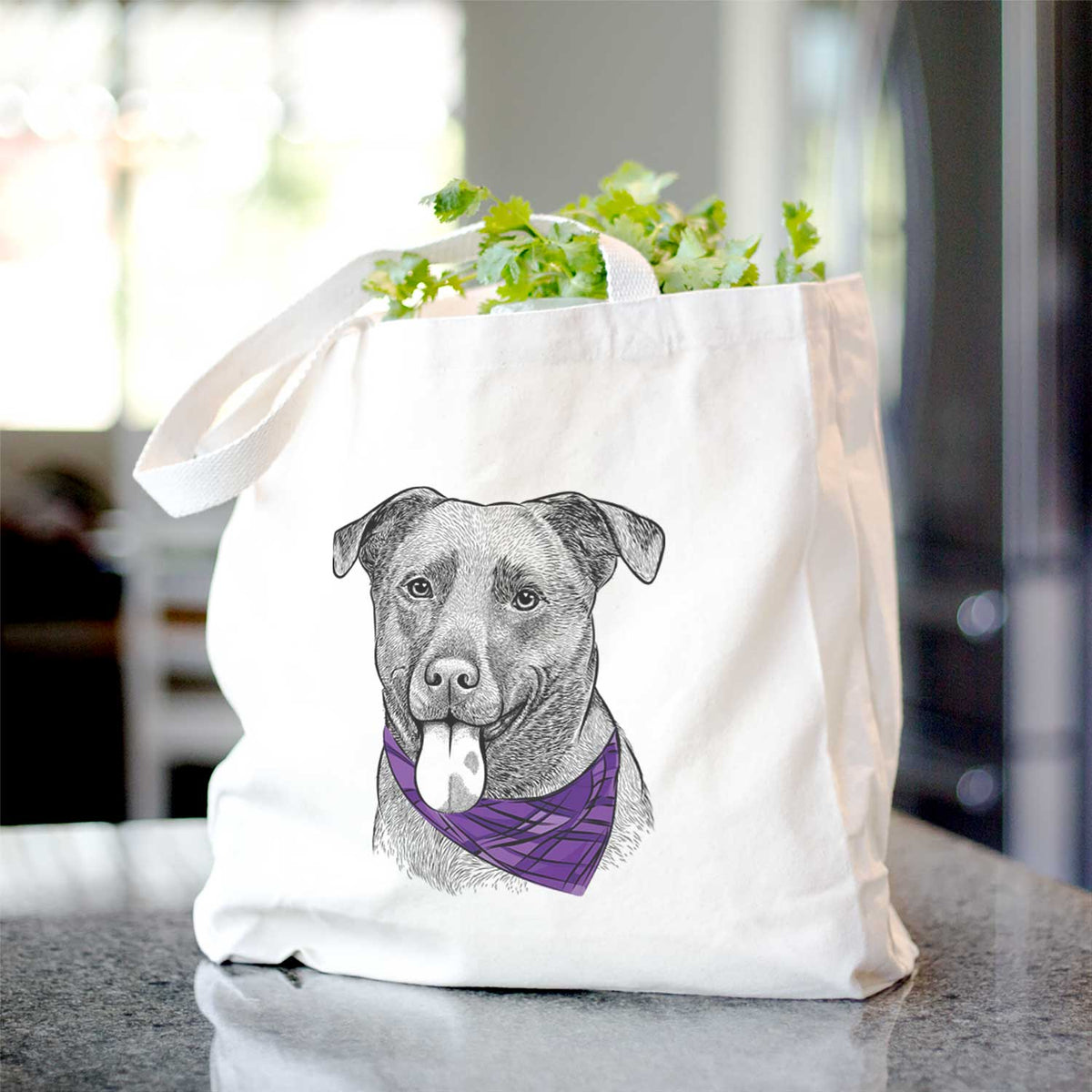 Harbor the Mixed Breed - Tote Bag