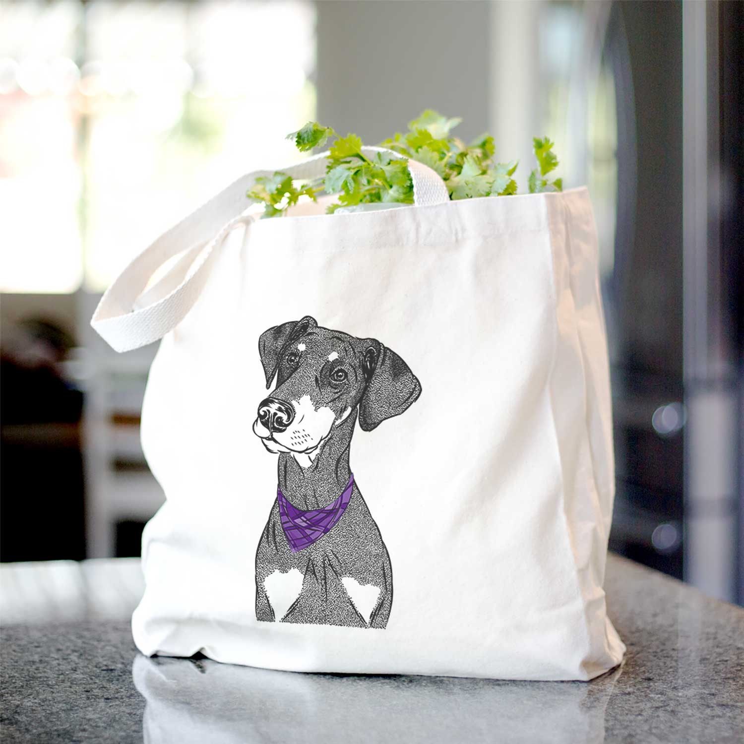 Iroh the Doberman Pinscher - Tote Bag