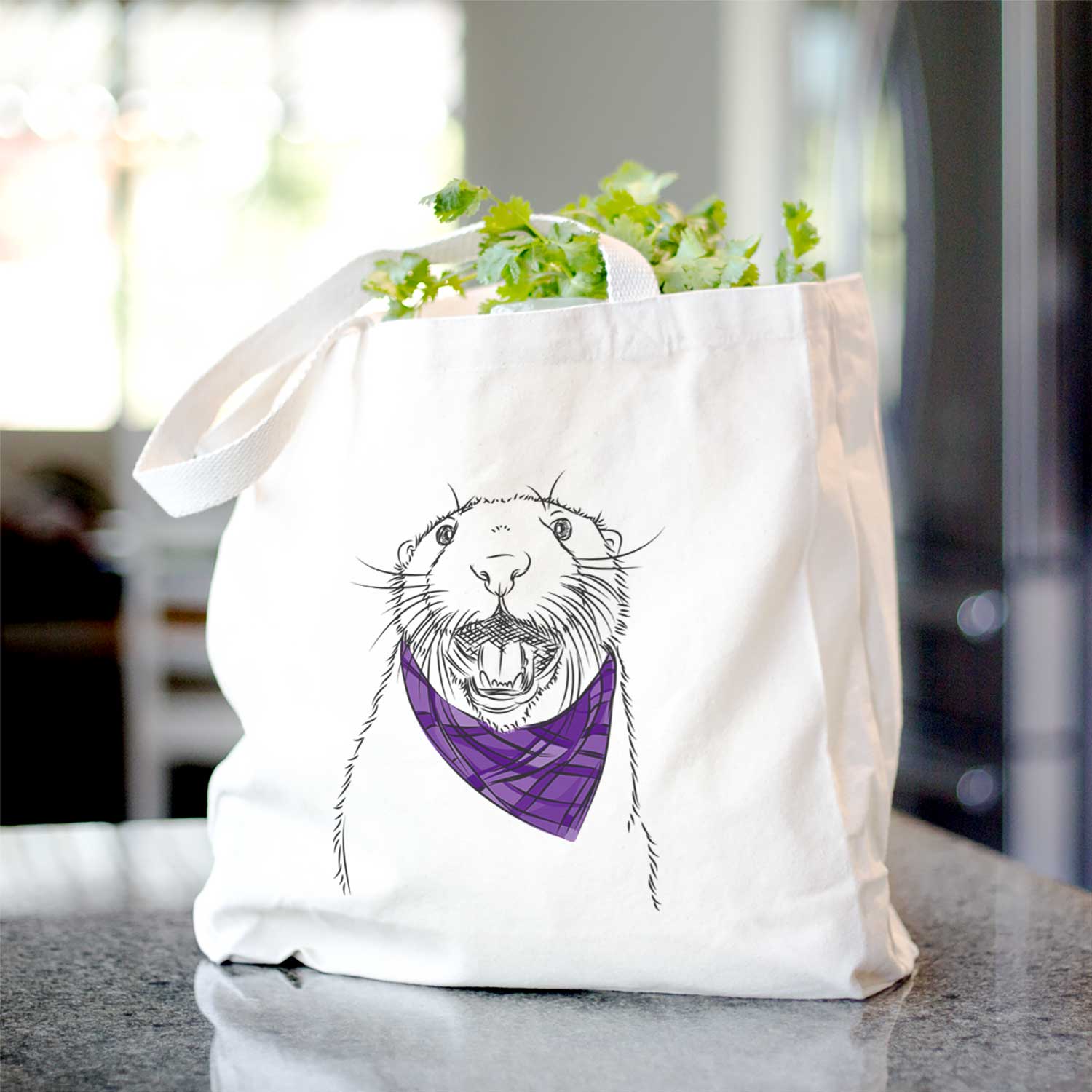 Jasper the River Otter - Tote Bag