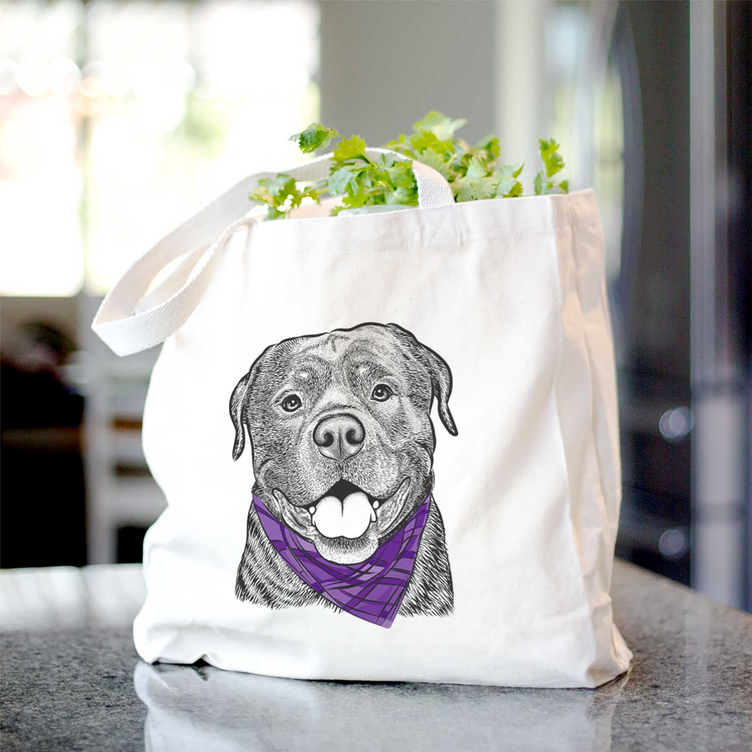 Kojak the Rottweiler - Tote Bag
