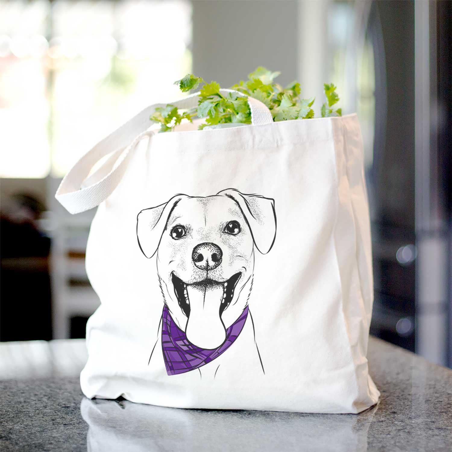 Lily Estelle the Mixed Breed - Tote Bag