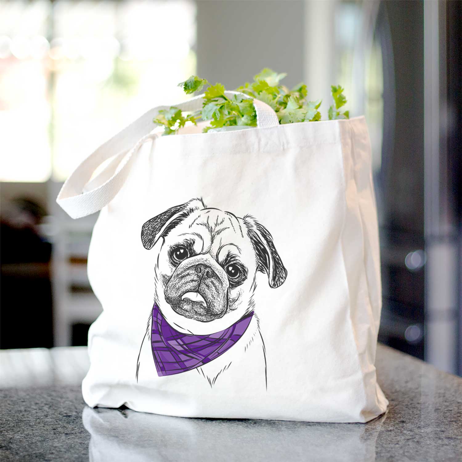 Macy the Pug - Tote Bag