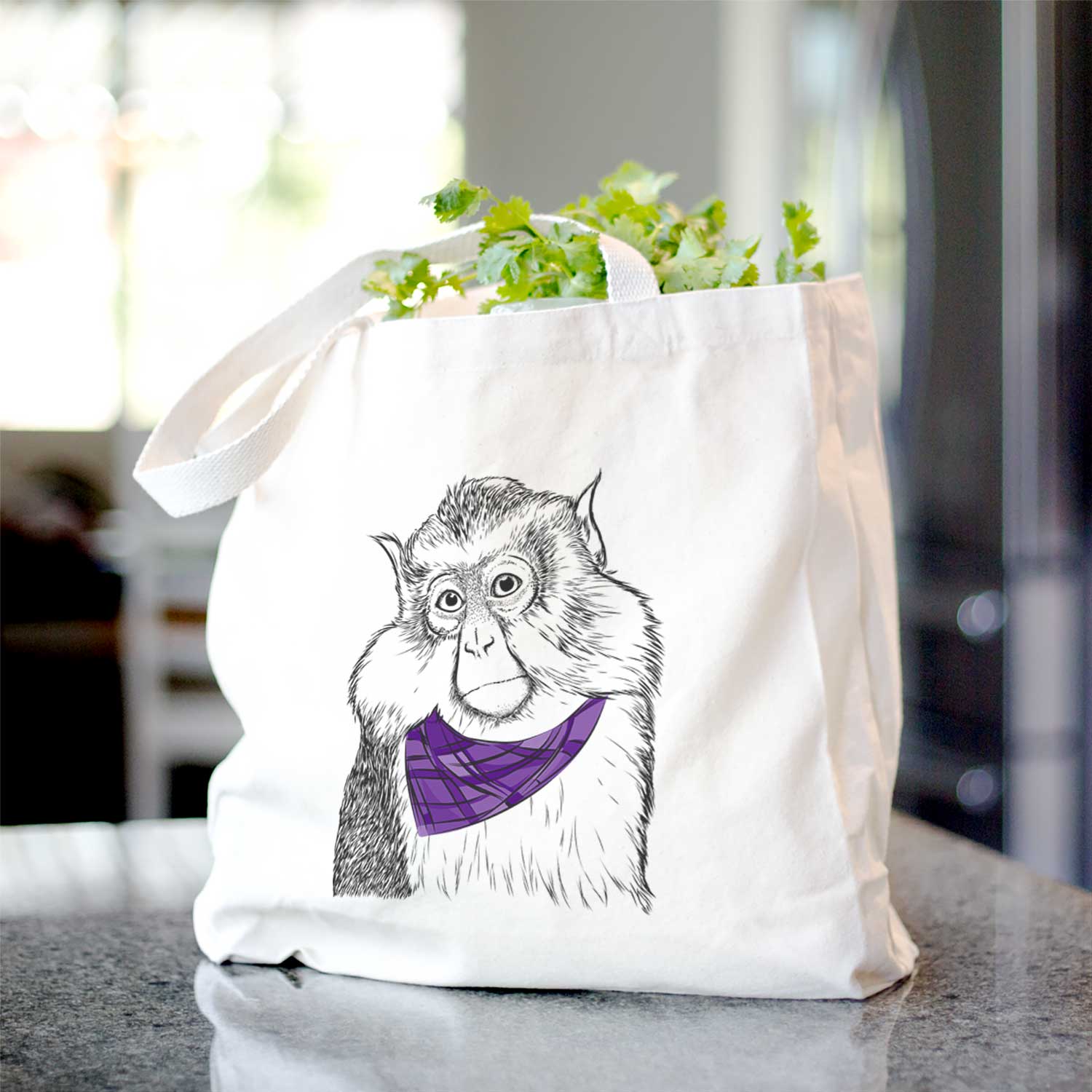 Matata the Mona Monkey - Tote Bag