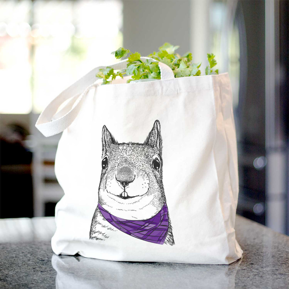 Nibbles the Squirrel - Tote Bag