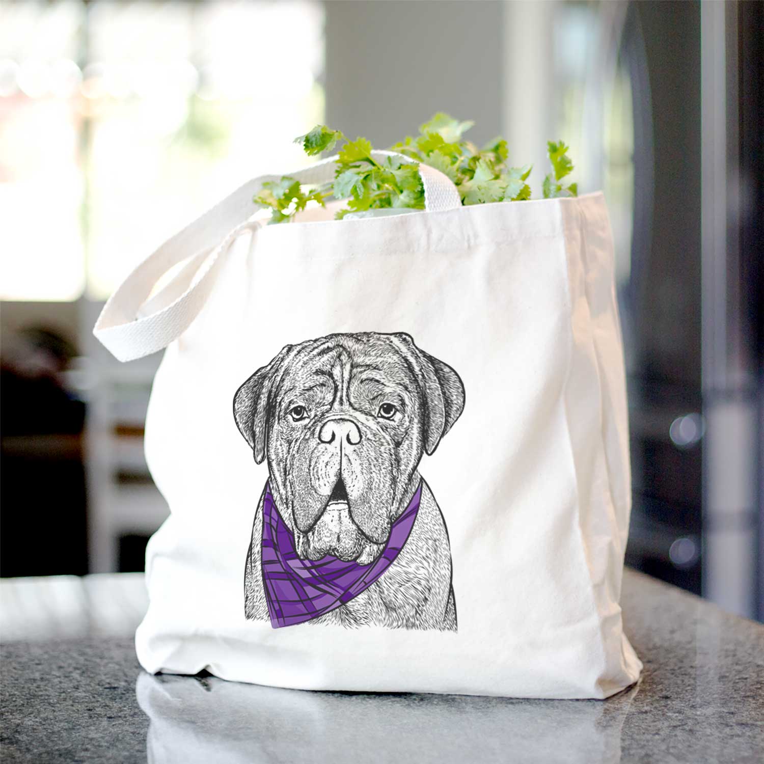 Optimus the Dogue de Bordeaux - Tote Bag