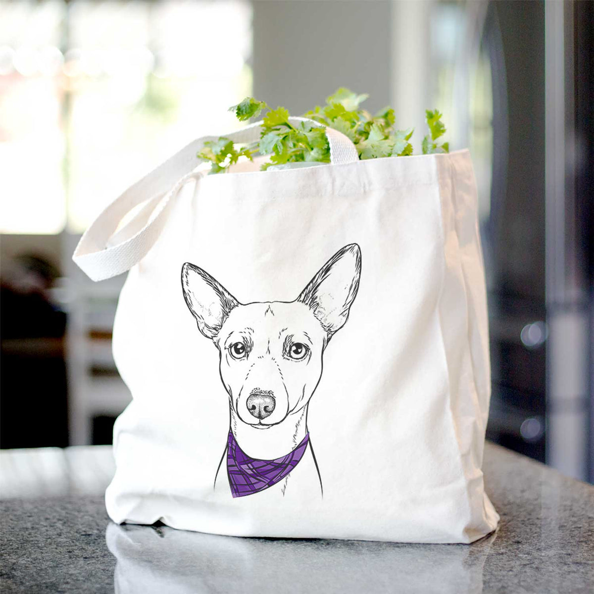 Perry the Portuguese Podengo - Tote Bag