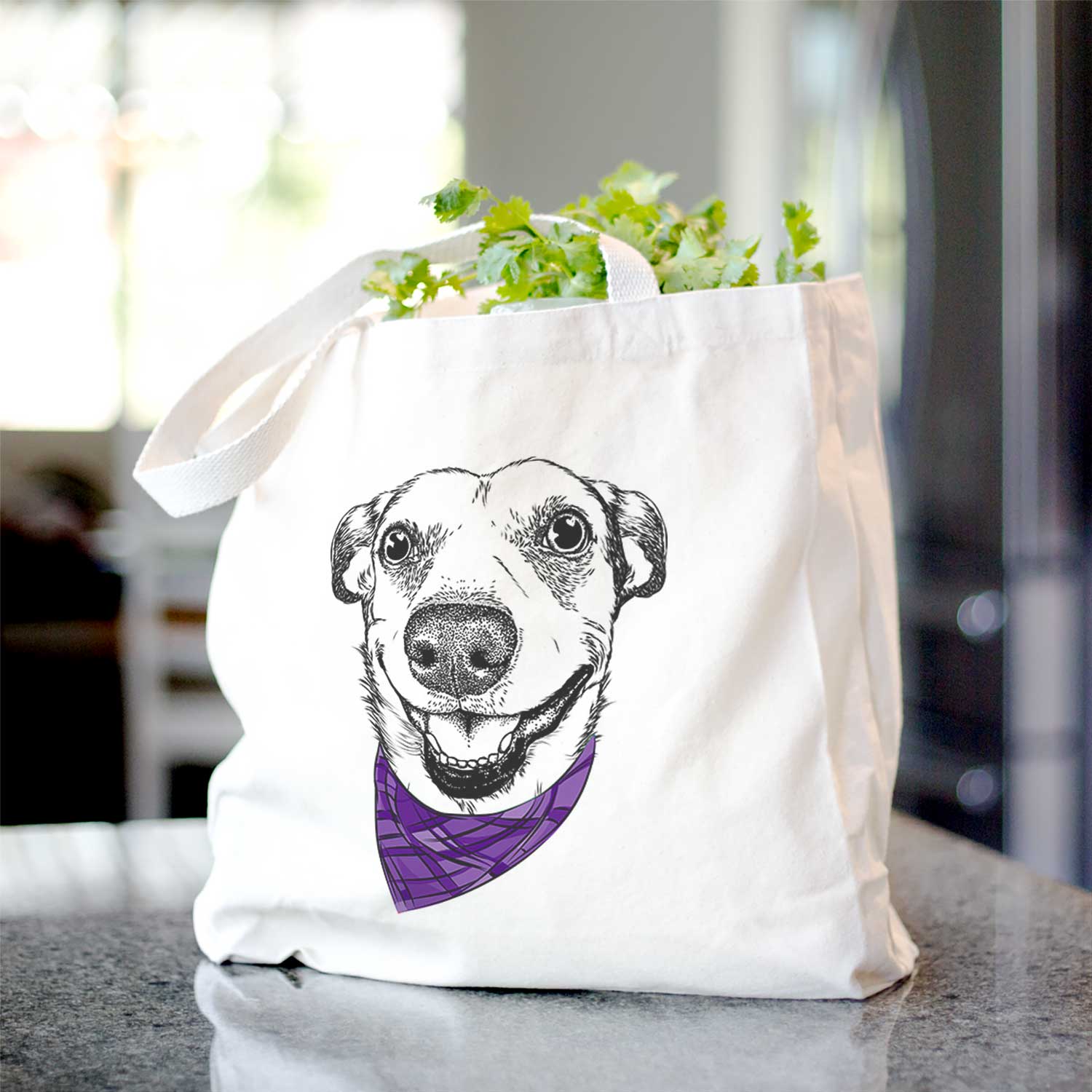 Petrah the Staffy Mix - Tote Bag