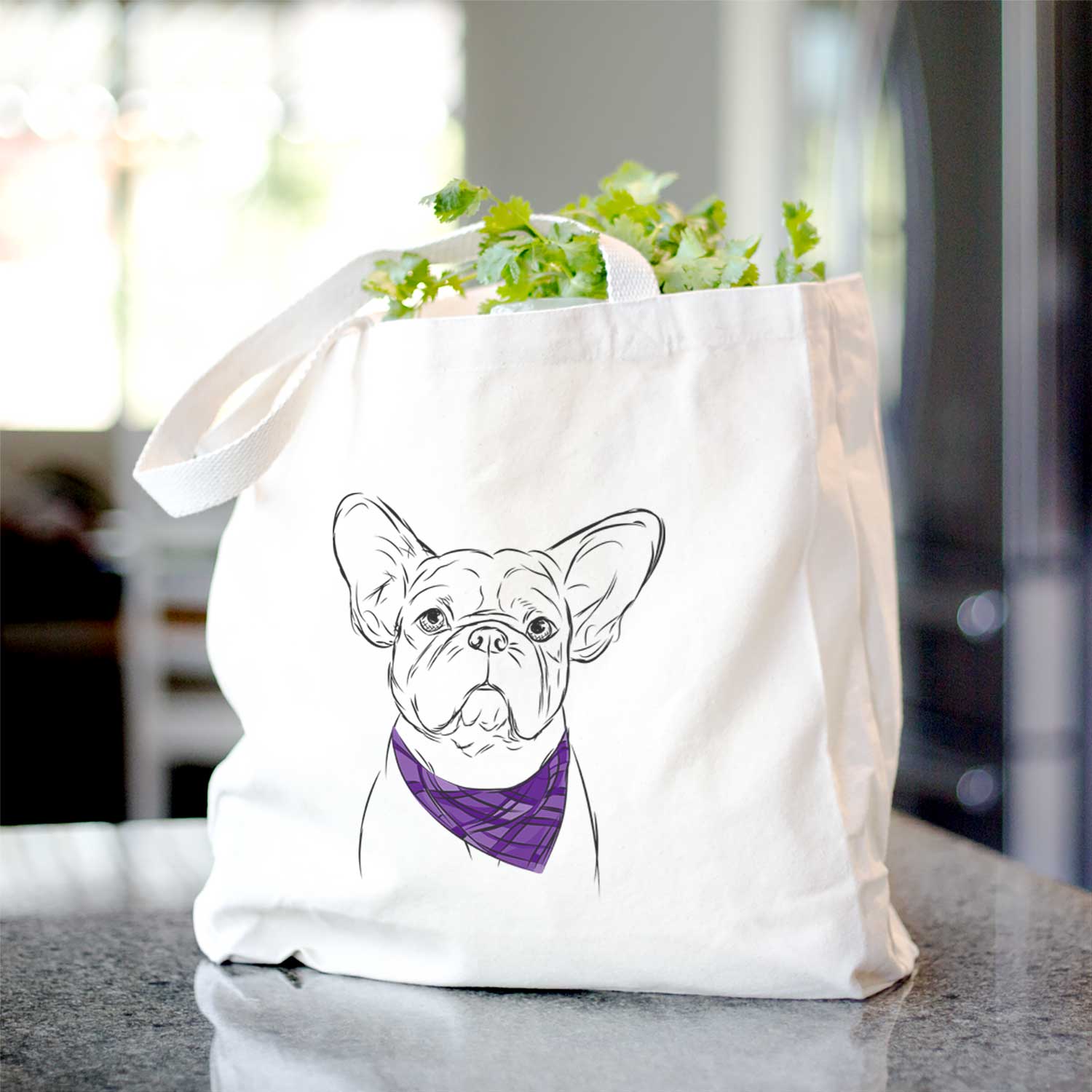 Pierre the French Bulldog - Tote Bag