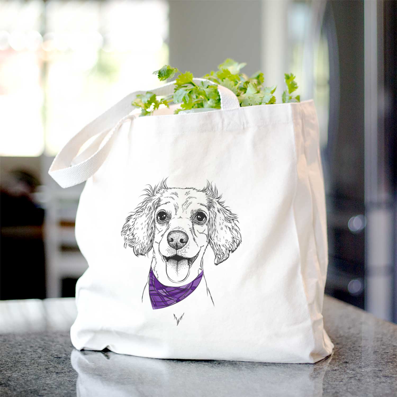 Piglet the Dachshund Mix - Tote Bag