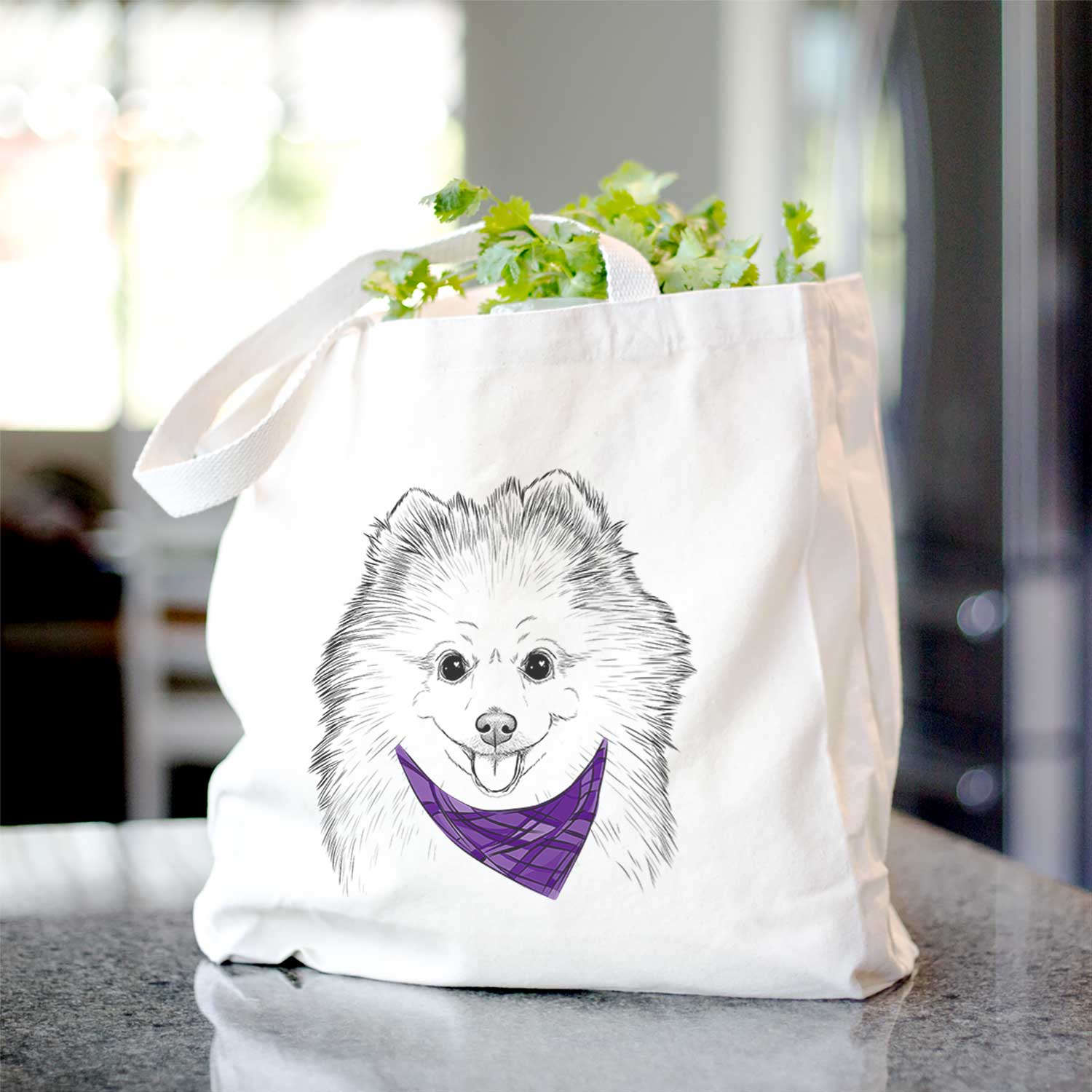Piper Jo the Pomeranian - Tote Bag
