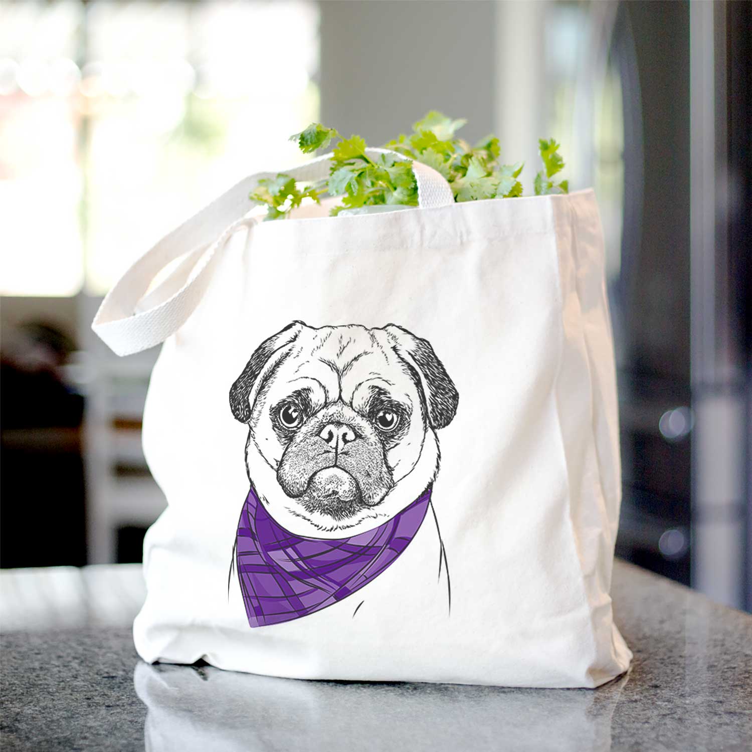 Ruby the Pug - Tote Bag