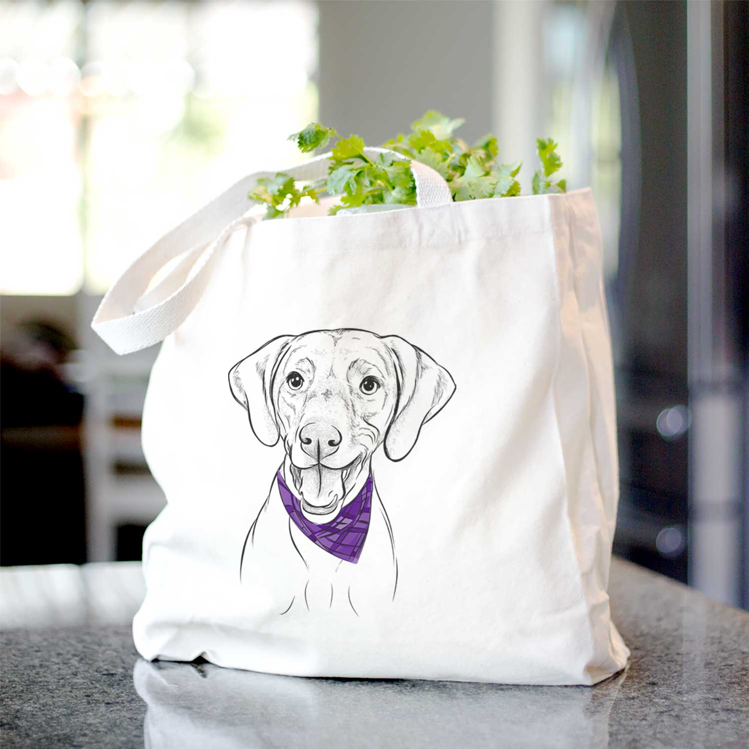 Ruby the Vizsla - Tote Bag