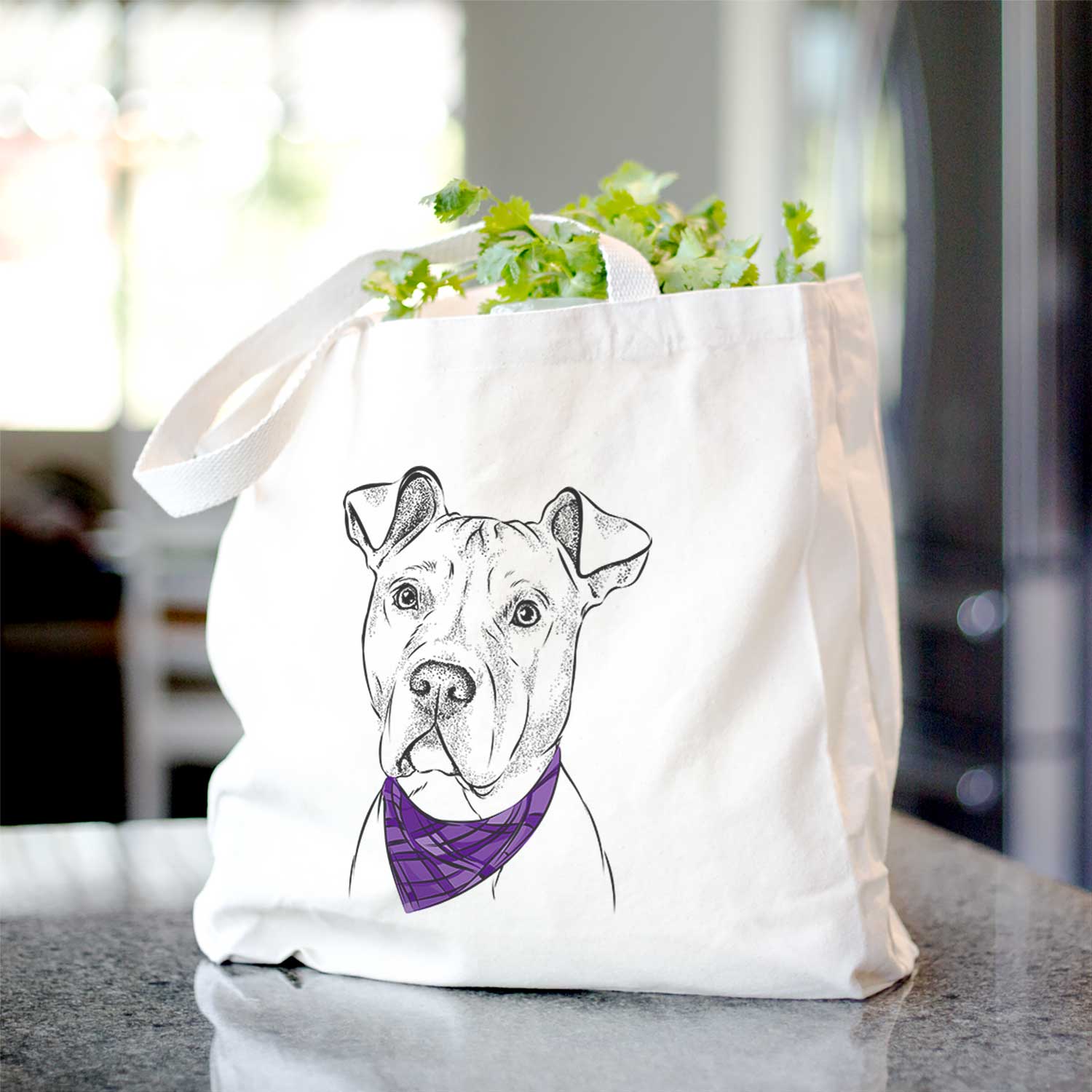 Scraps the AmStaff Mix - Tote Bag