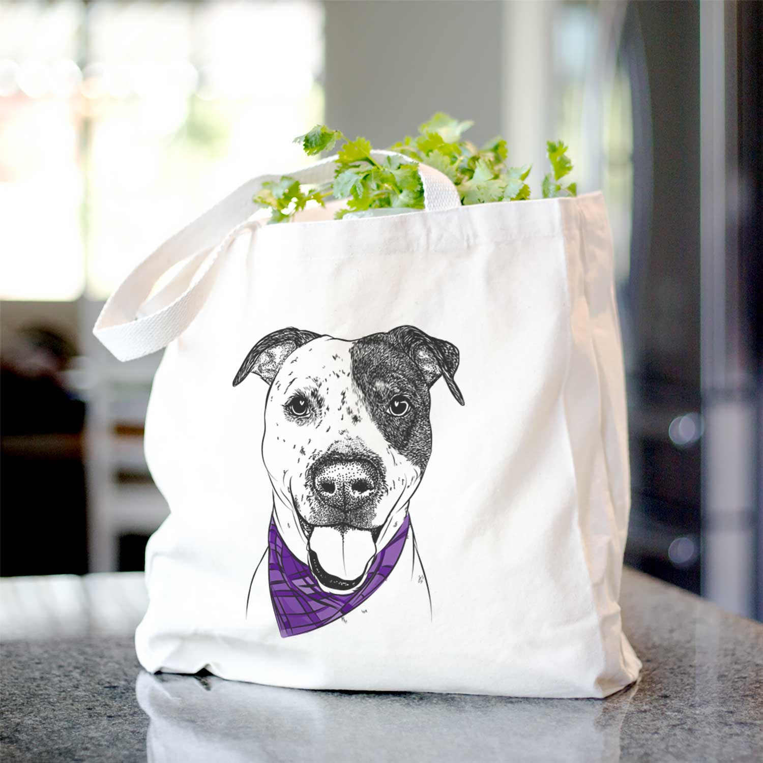 Simon the Mixed Breed - Tote Bag