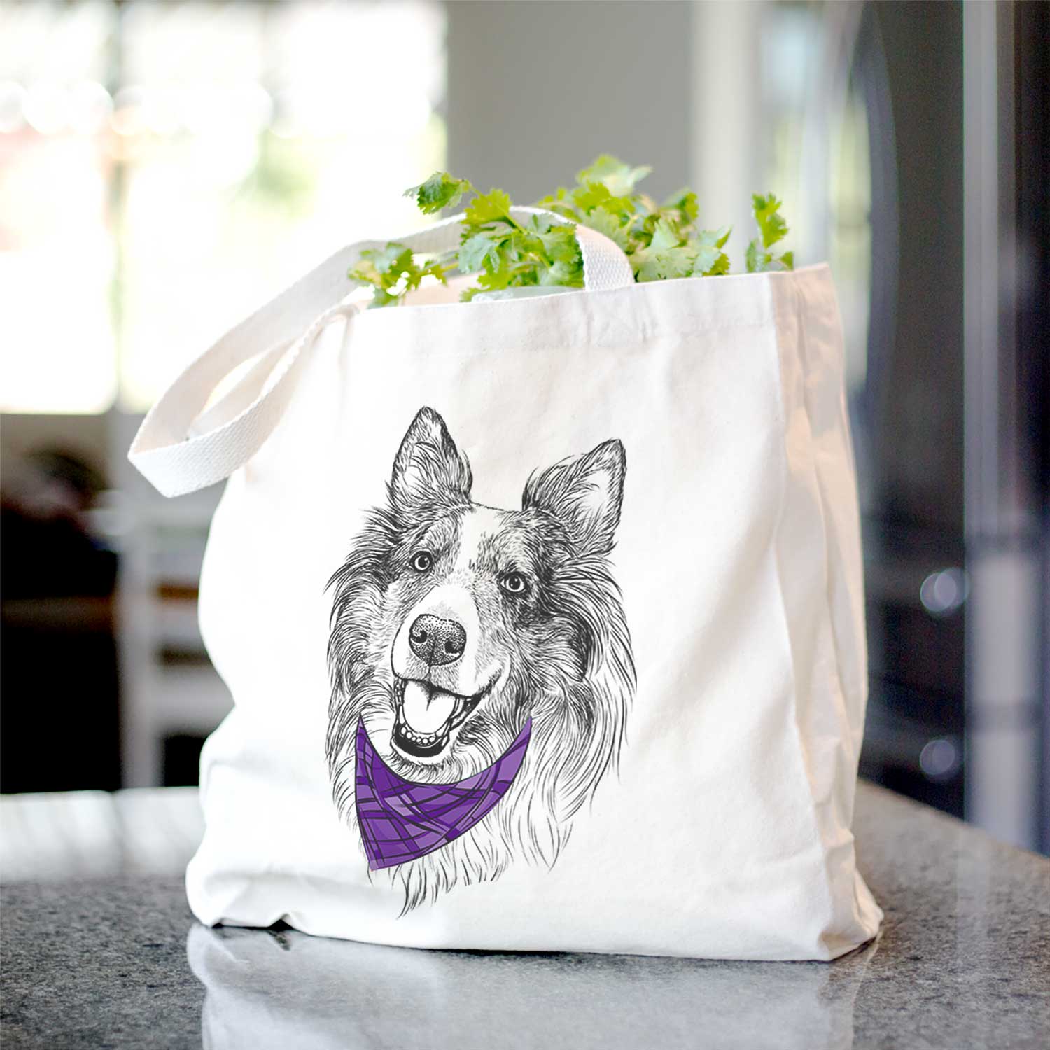 Skylar the Shetland Sheepdog - Tote Bag