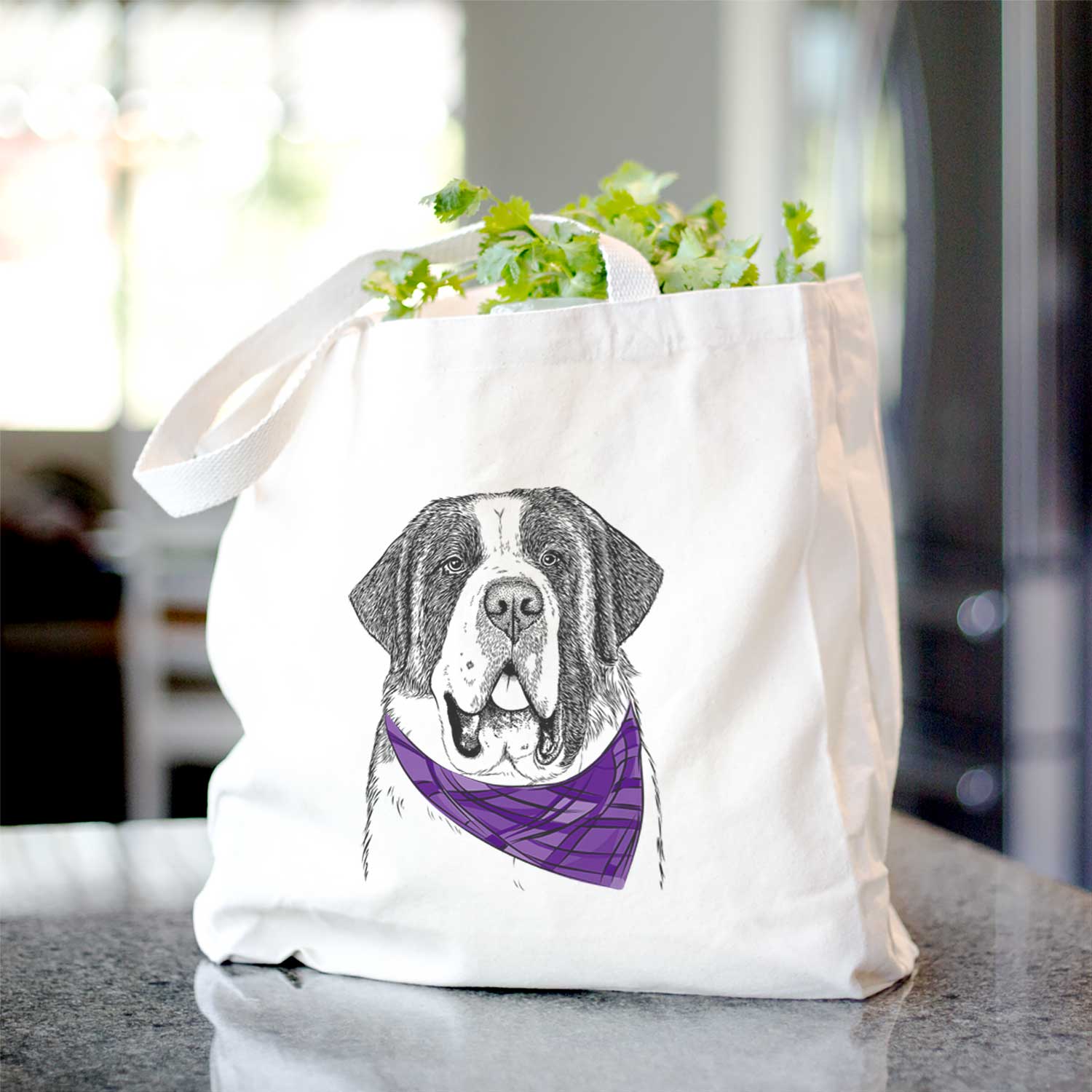 Thor the Saint Bernard - Tote Bag