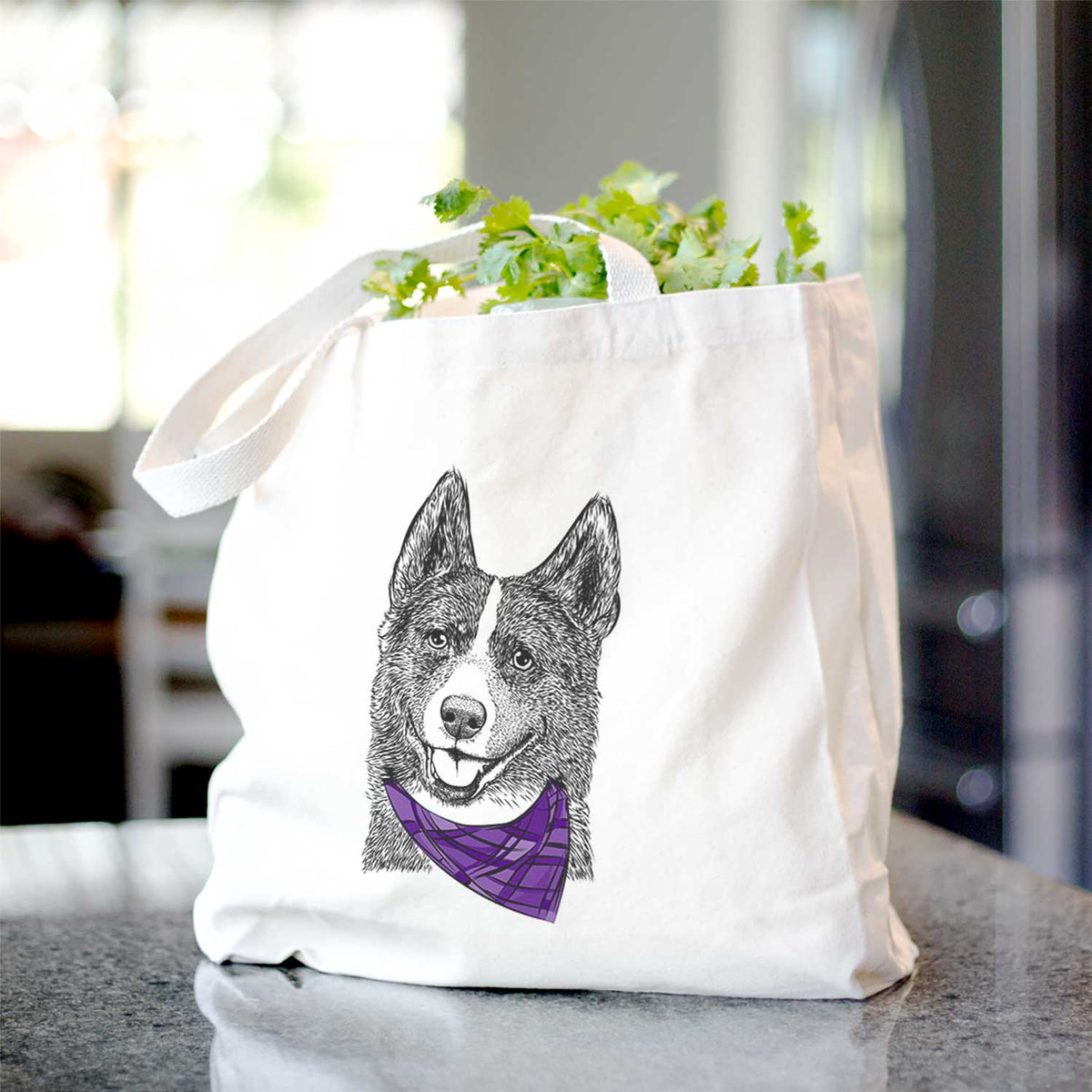Tosca the Karelian Bear Dog - Tote Bag