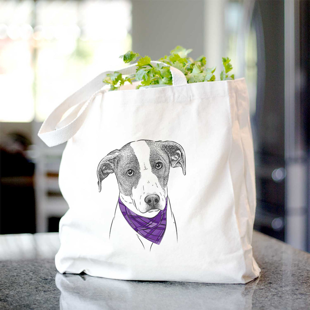 Zephyr the Pointer Mix - Tote Bag