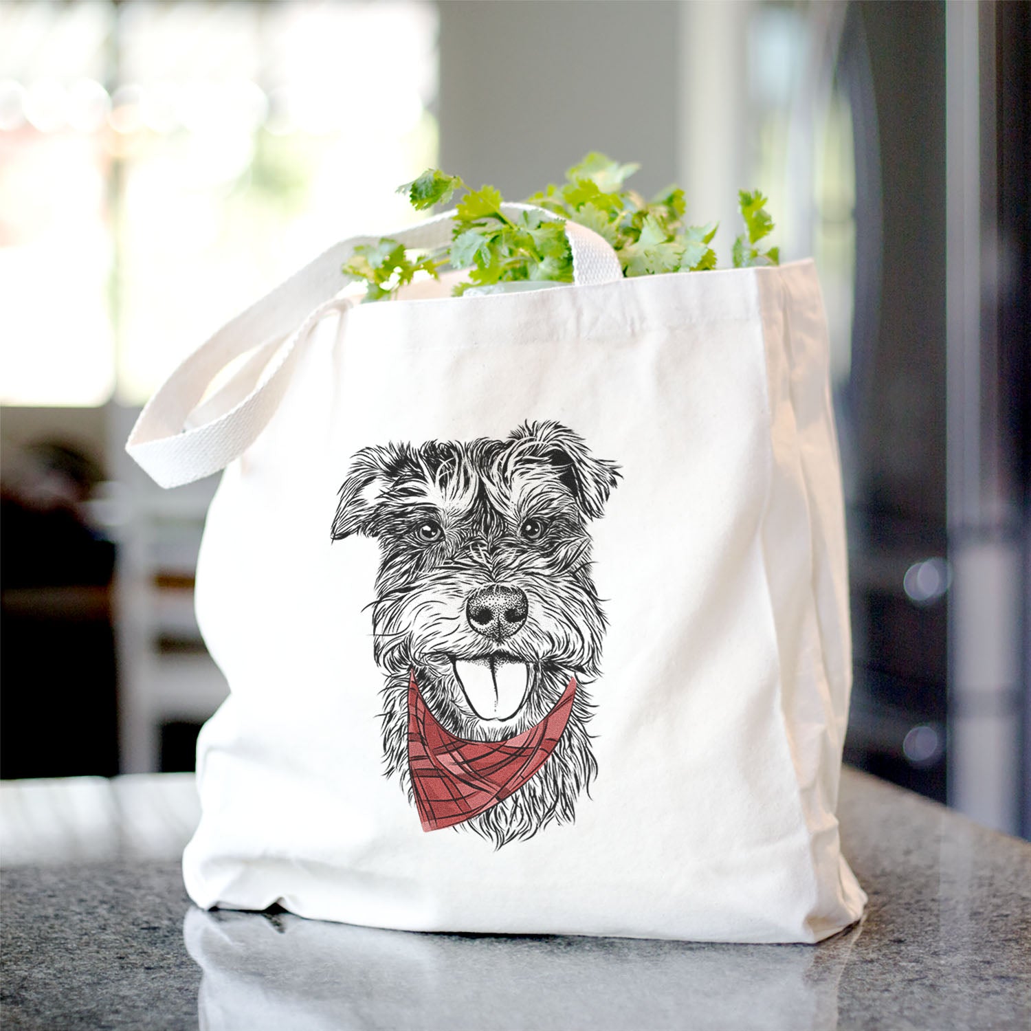 Buster the Schnoodle - Tote Bag