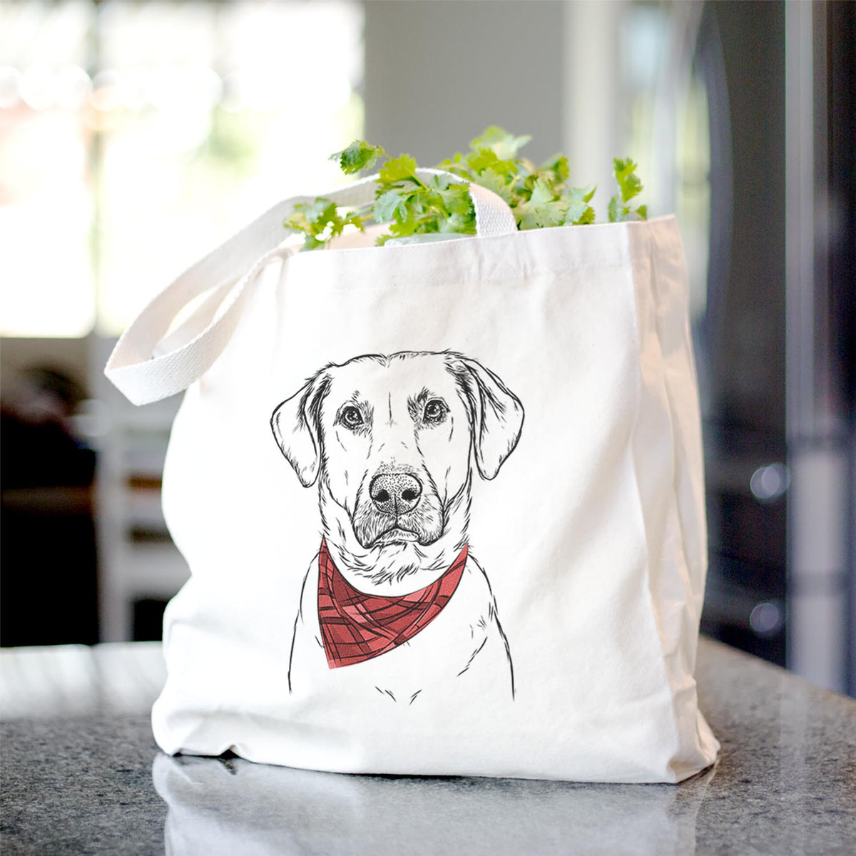 Cooper Griffin the Mixed Breed - Tote Bag
