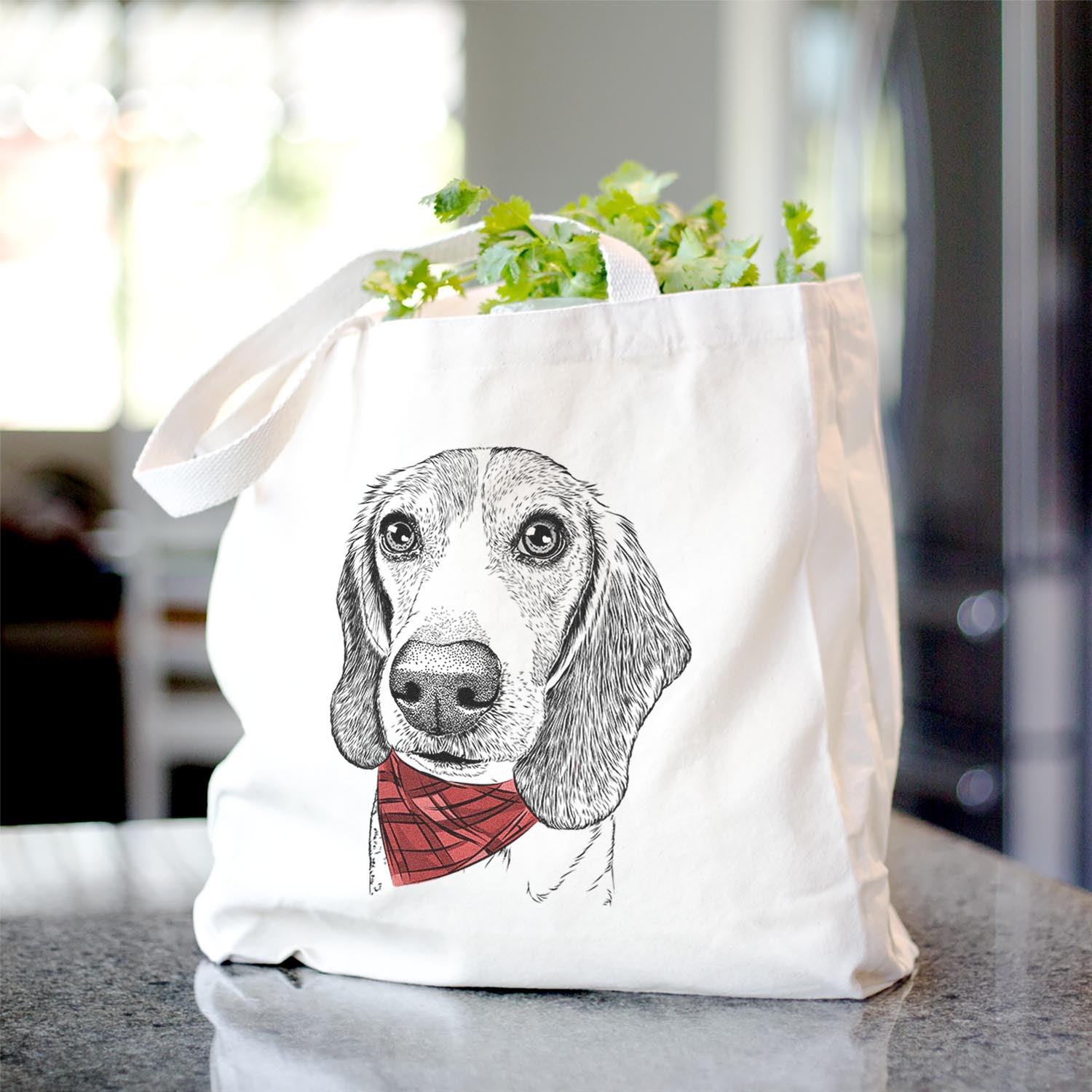 Elvis the Beagle - Tote Bag