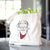 Flint the Weimaraner - Tote Bag