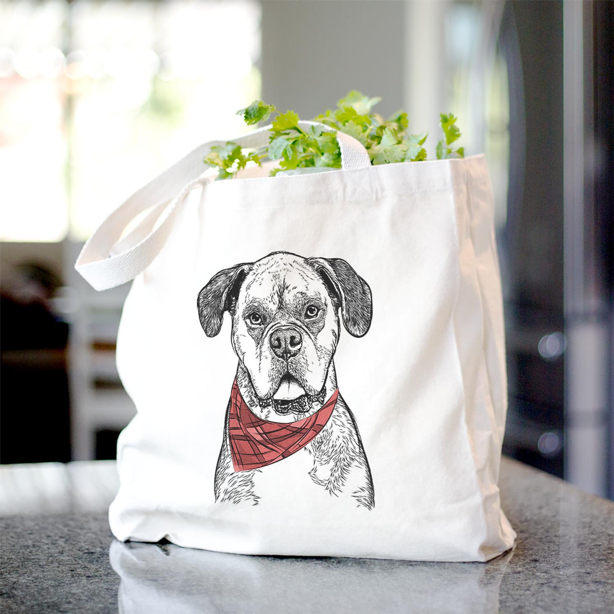 Floydie Bear the Boxer - Tote Bag