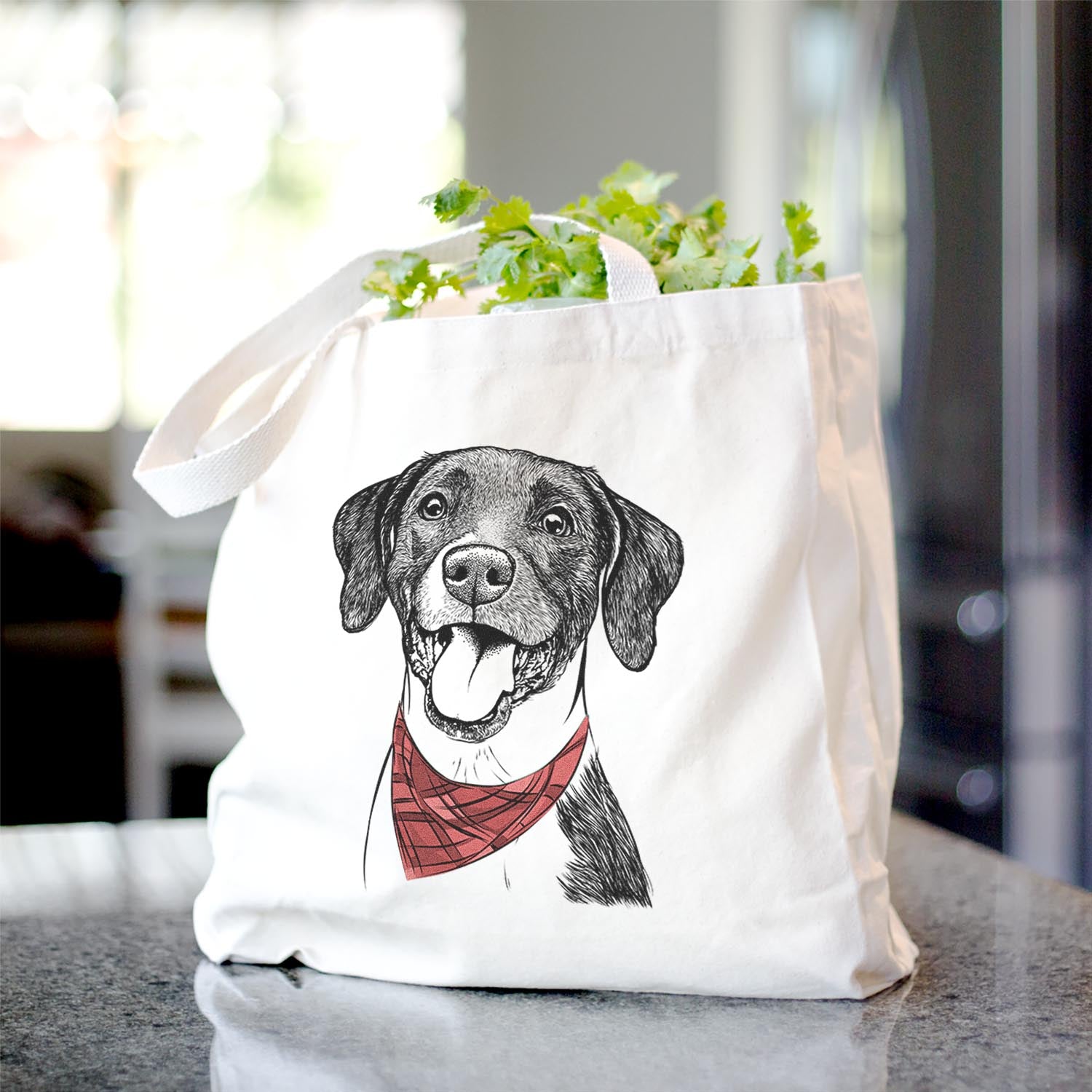 Harper the Mixed Breed - Tote Bag