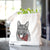 Kasia the Norwegian Elkhound - Tote Bag