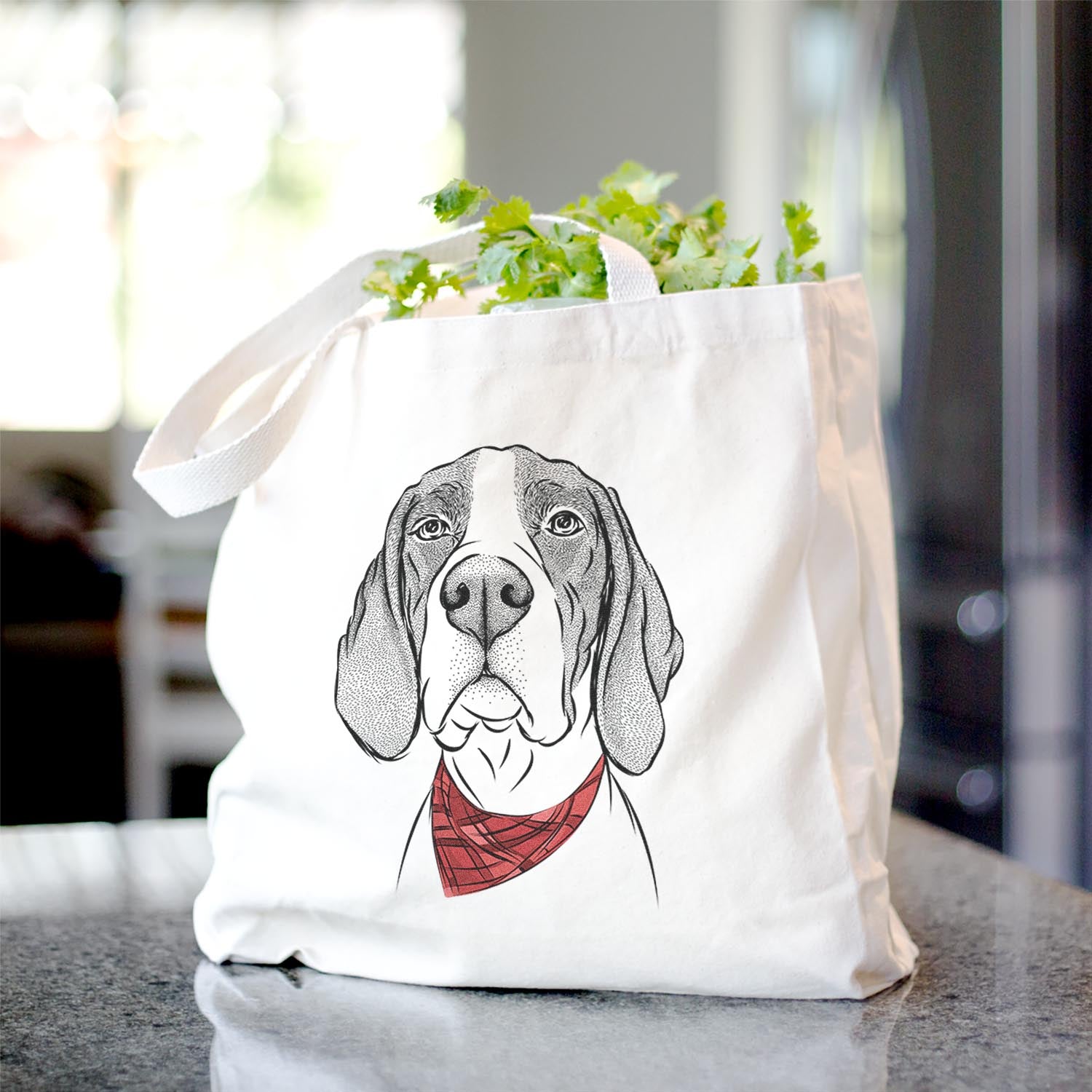 Liam the English Pointer - Tote Bag