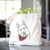 Loki the Husky Shepherd Mix - Tote Bag