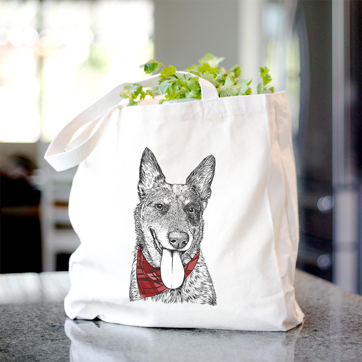 Madison the Blue Heeler - Tote Bag