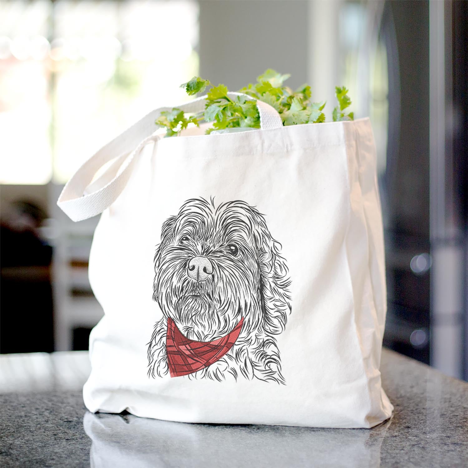 Maggie Girl the Cockapoo - Tote Bag