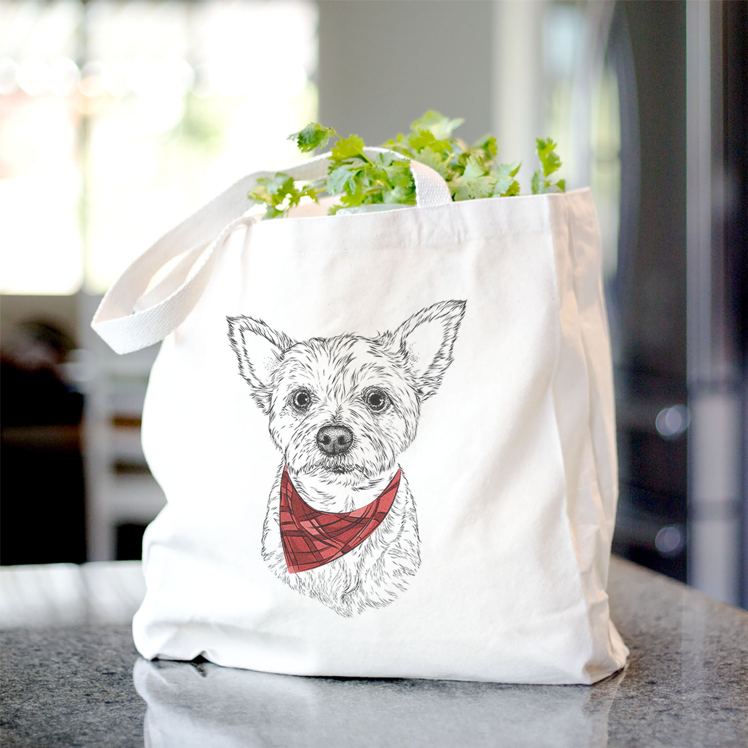 Mango the Mixed Breed - Tote Bag