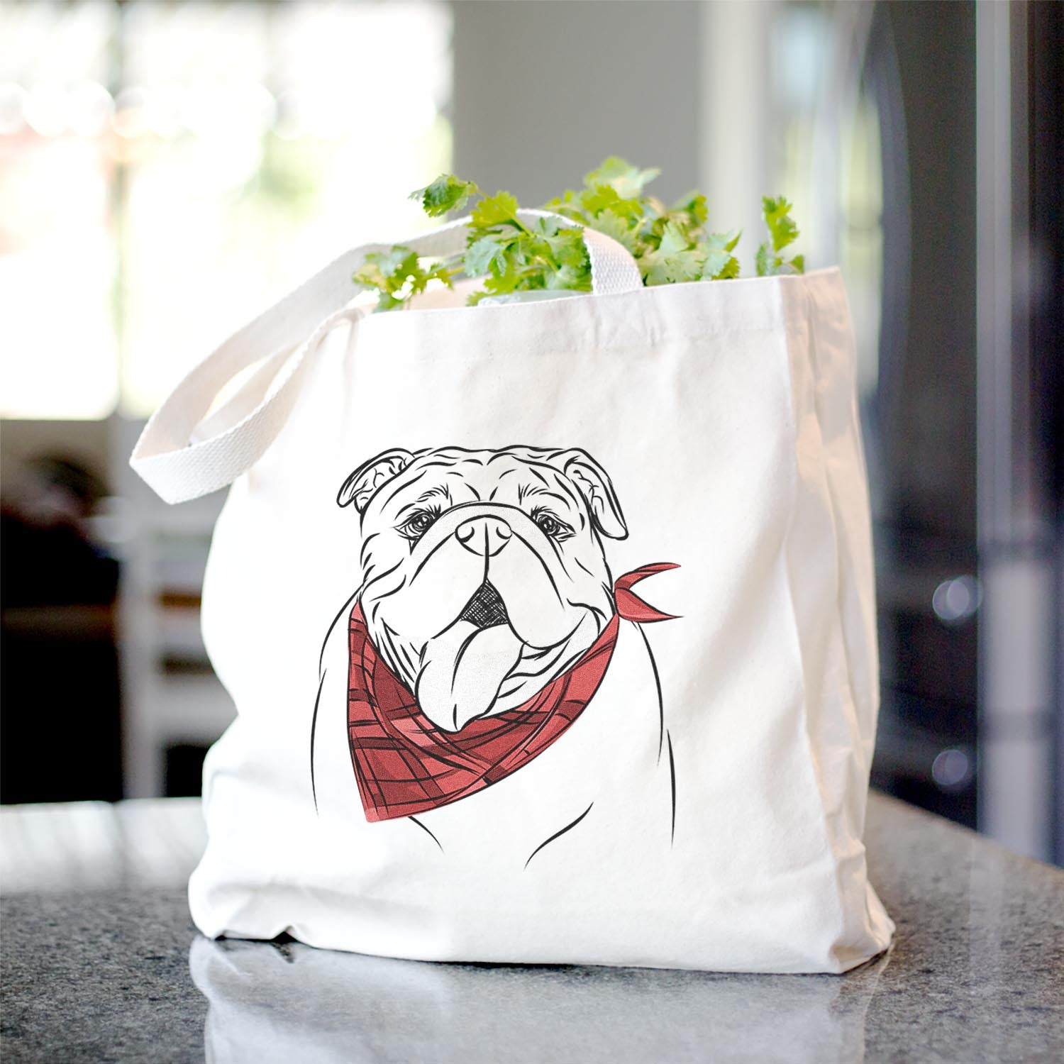 MissyMoo the English Bulldog - Tote Bag