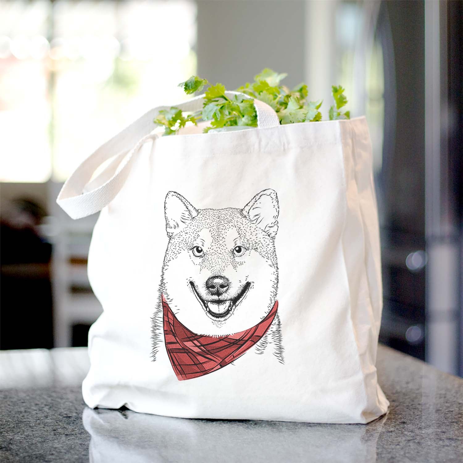 Mitsu the Shiba Inu - Tote Bag