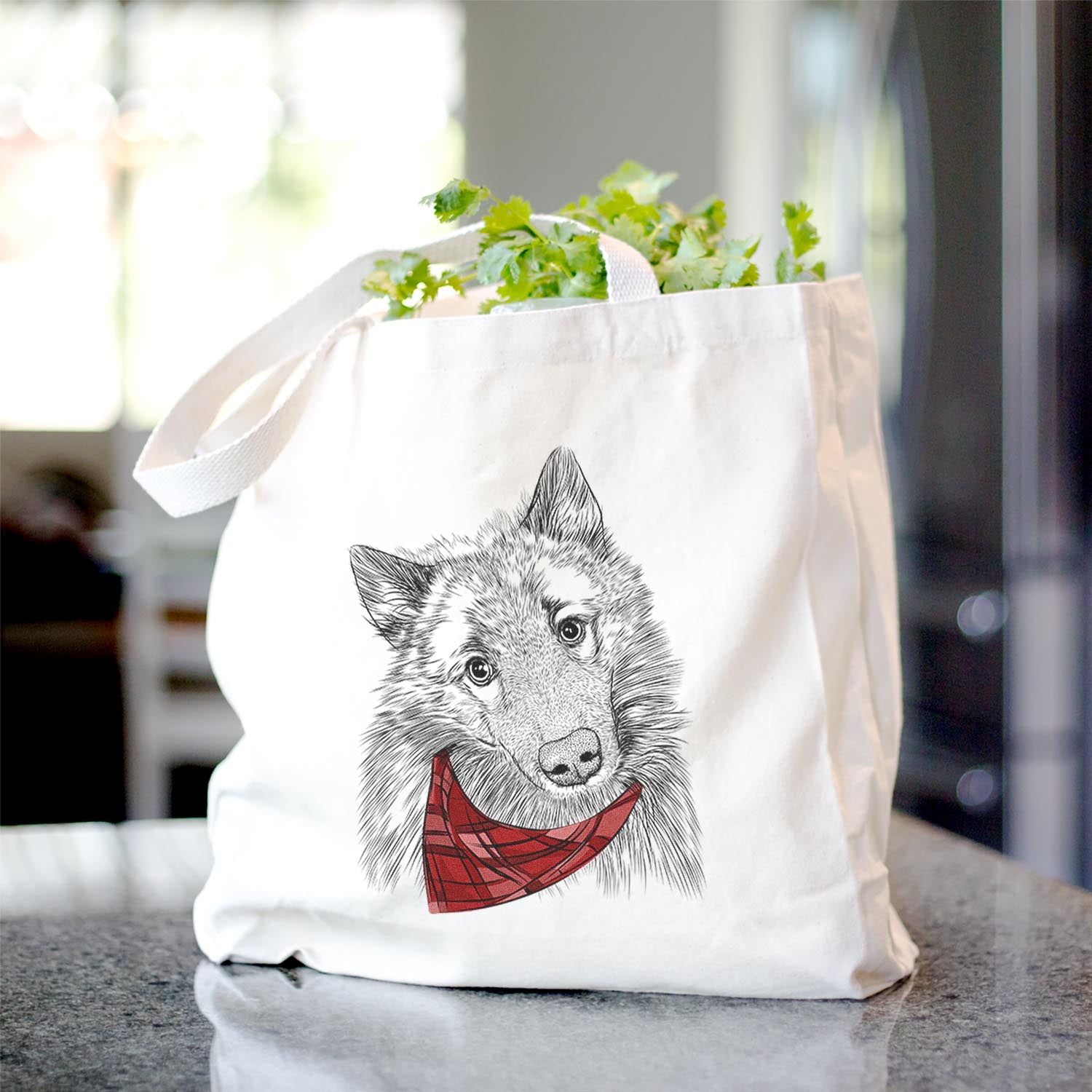 Mr. Maverick the Keeshond - Tote Bag