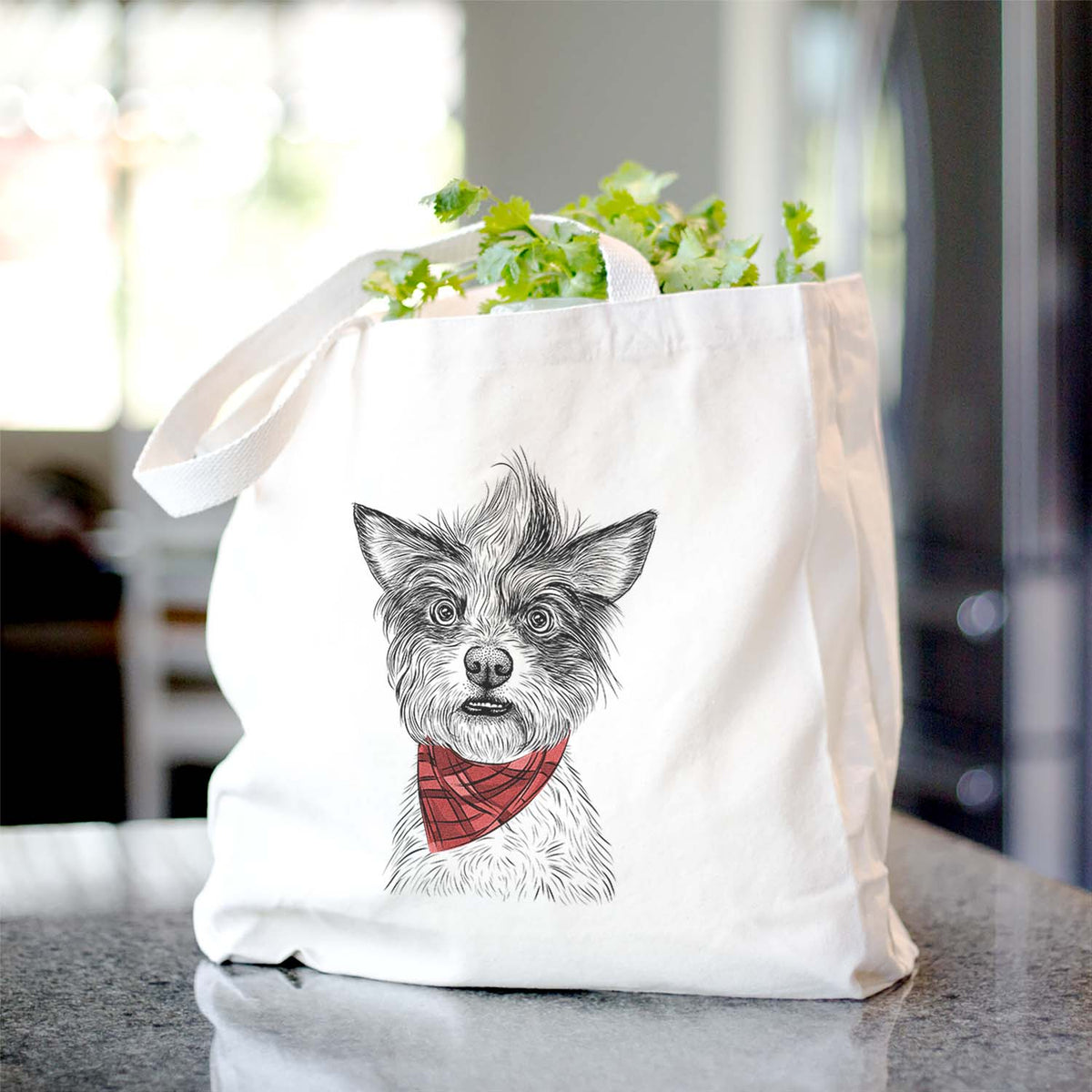 Quigley the Mixed Breed - Tote Bag