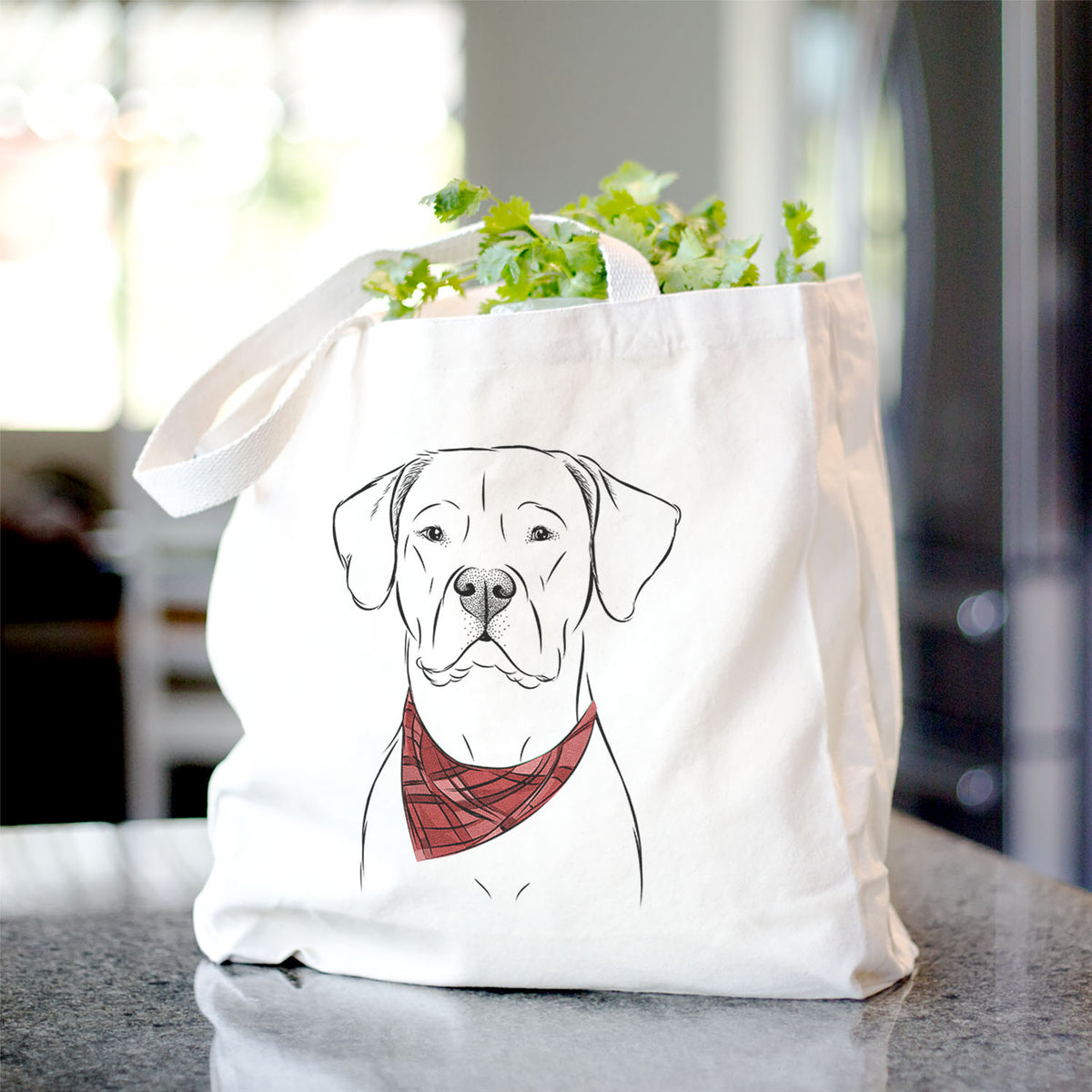 Rufio the Dogo Argentino - Tote Bag