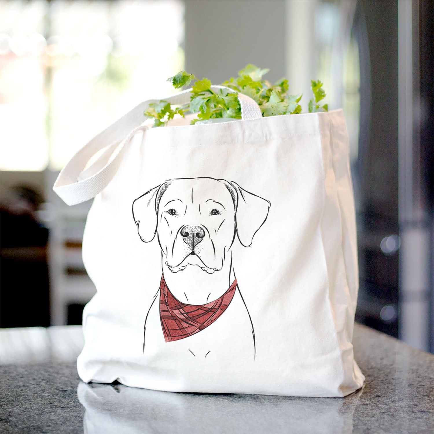 Rufio the Dogo Argentino - Tote Bag