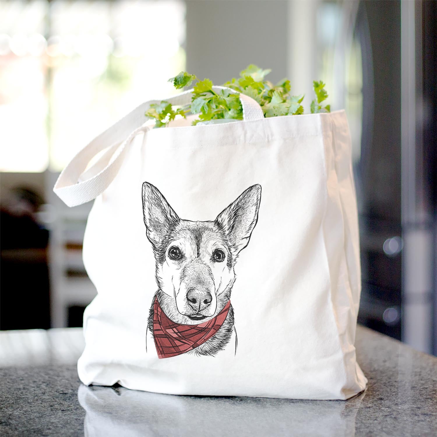 Sammie the Mixed Breed - Tote Bag