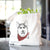 Sesi the Siberian Husky - Tote Bag