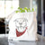 Wafer the Staffordshire Bull Terrier - Tote Bag