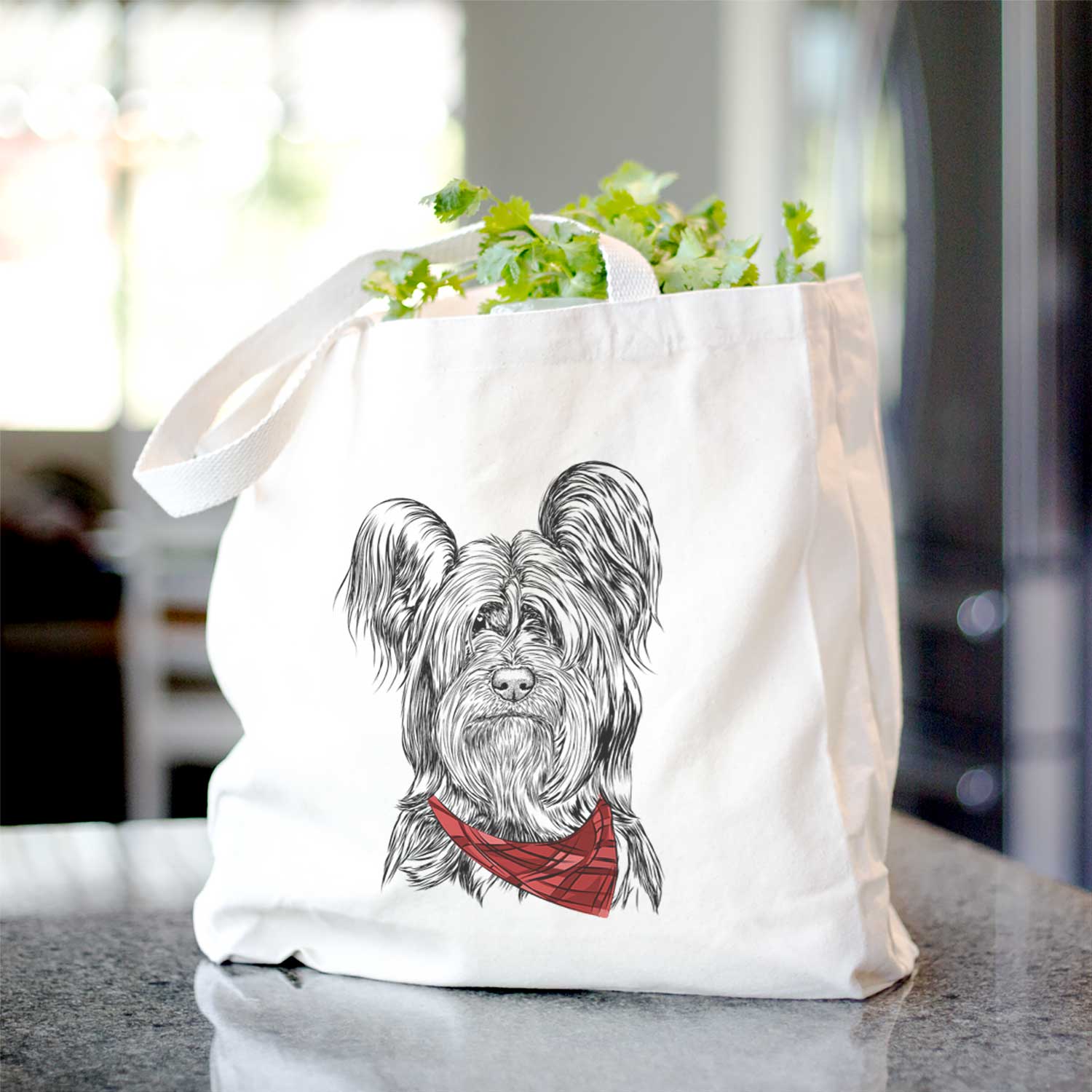 Bandit the Skye Terrier - Tote Bag