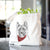 Bo the American Akita - Tote Bag