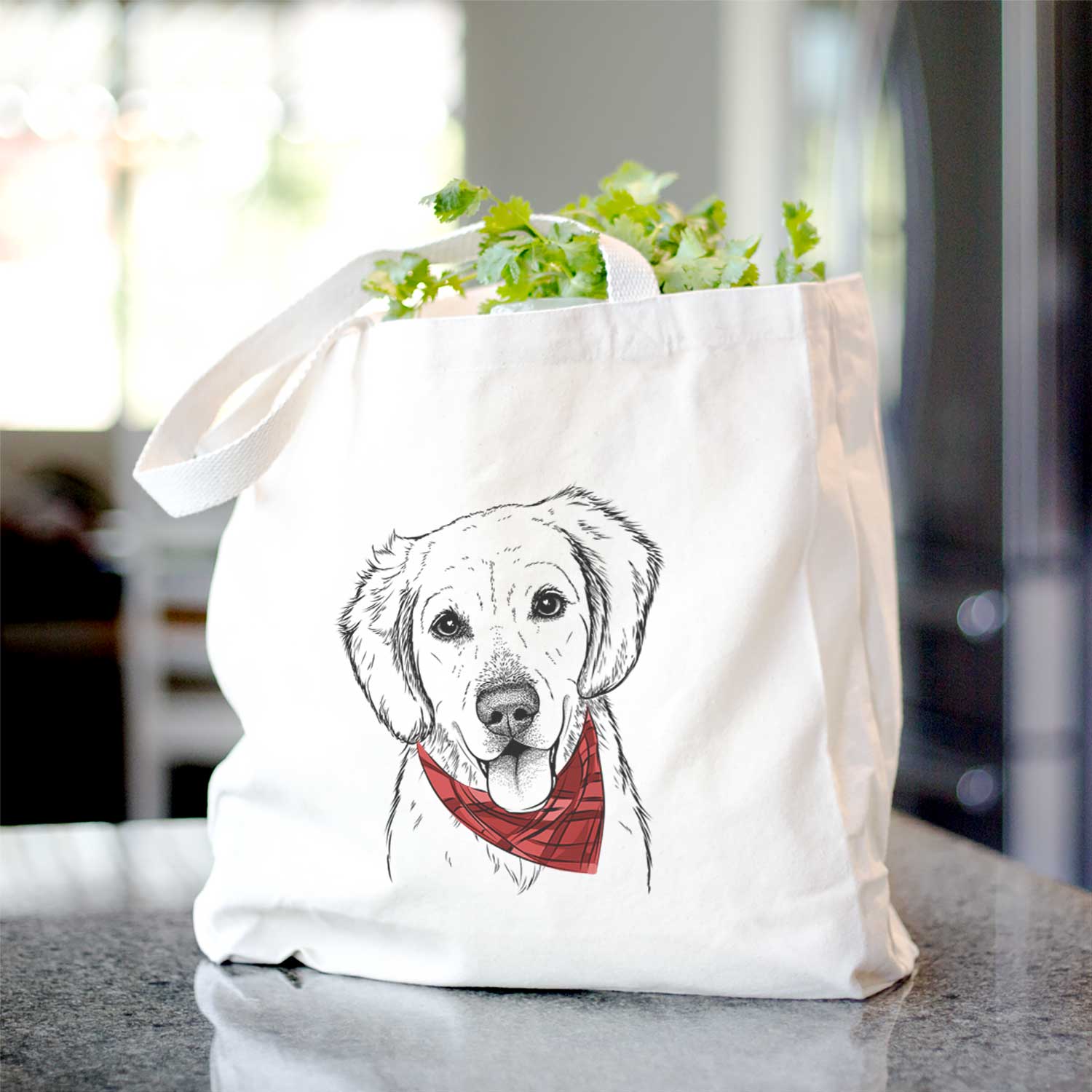 BoJo the Golden Retriever - Tote Bag