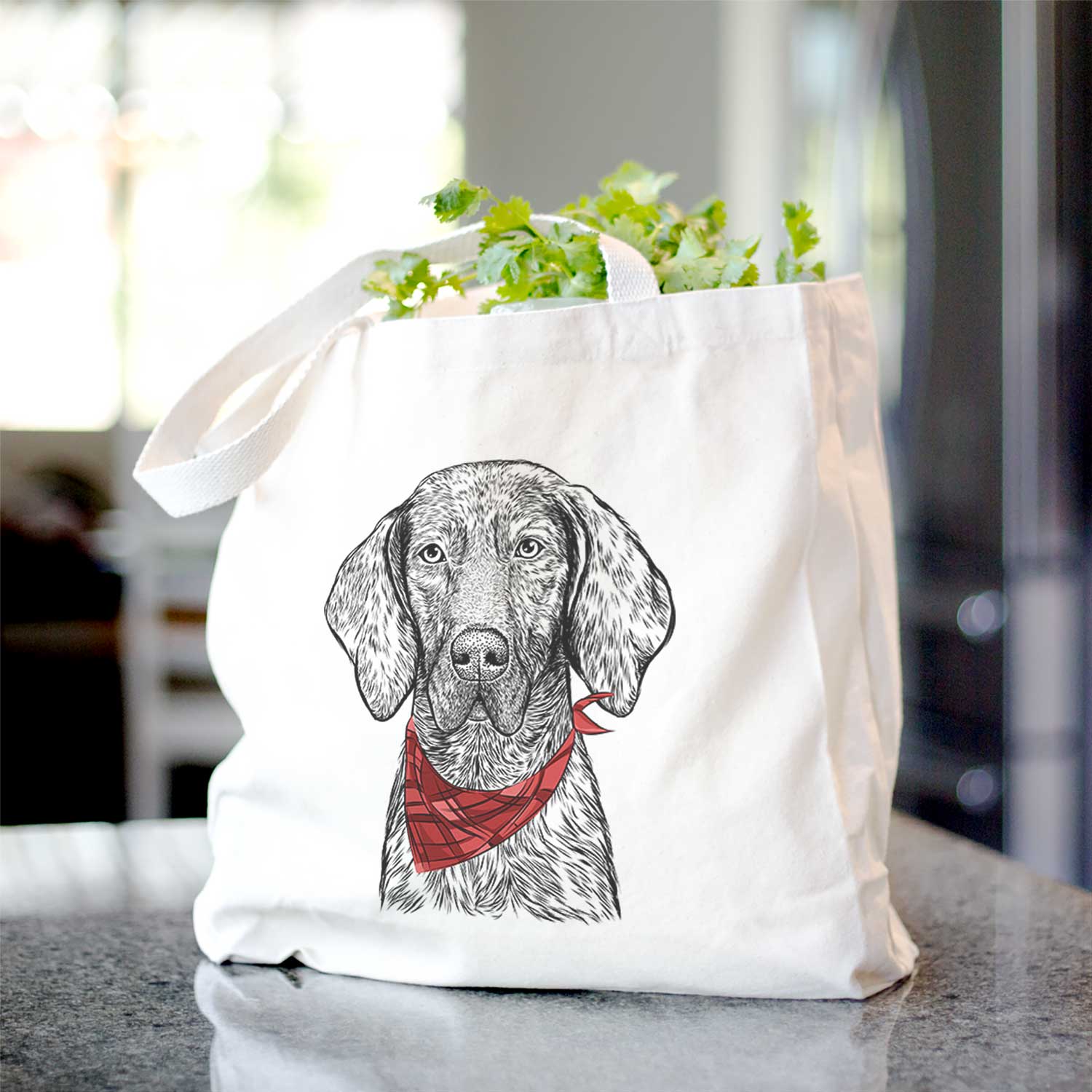 Boone the Plott Hound - Tote Bag