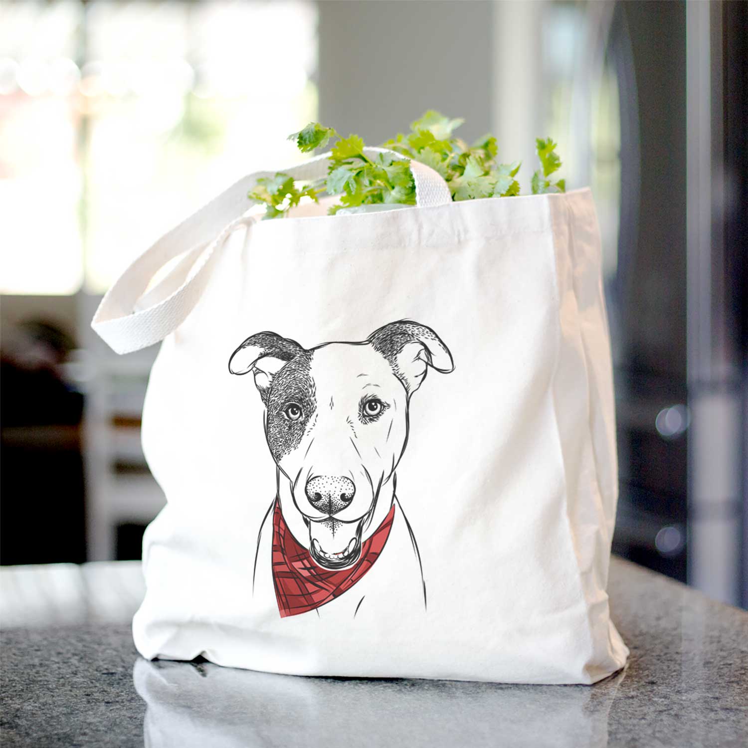 Bucky the Mixed Breed - Tote Bag
