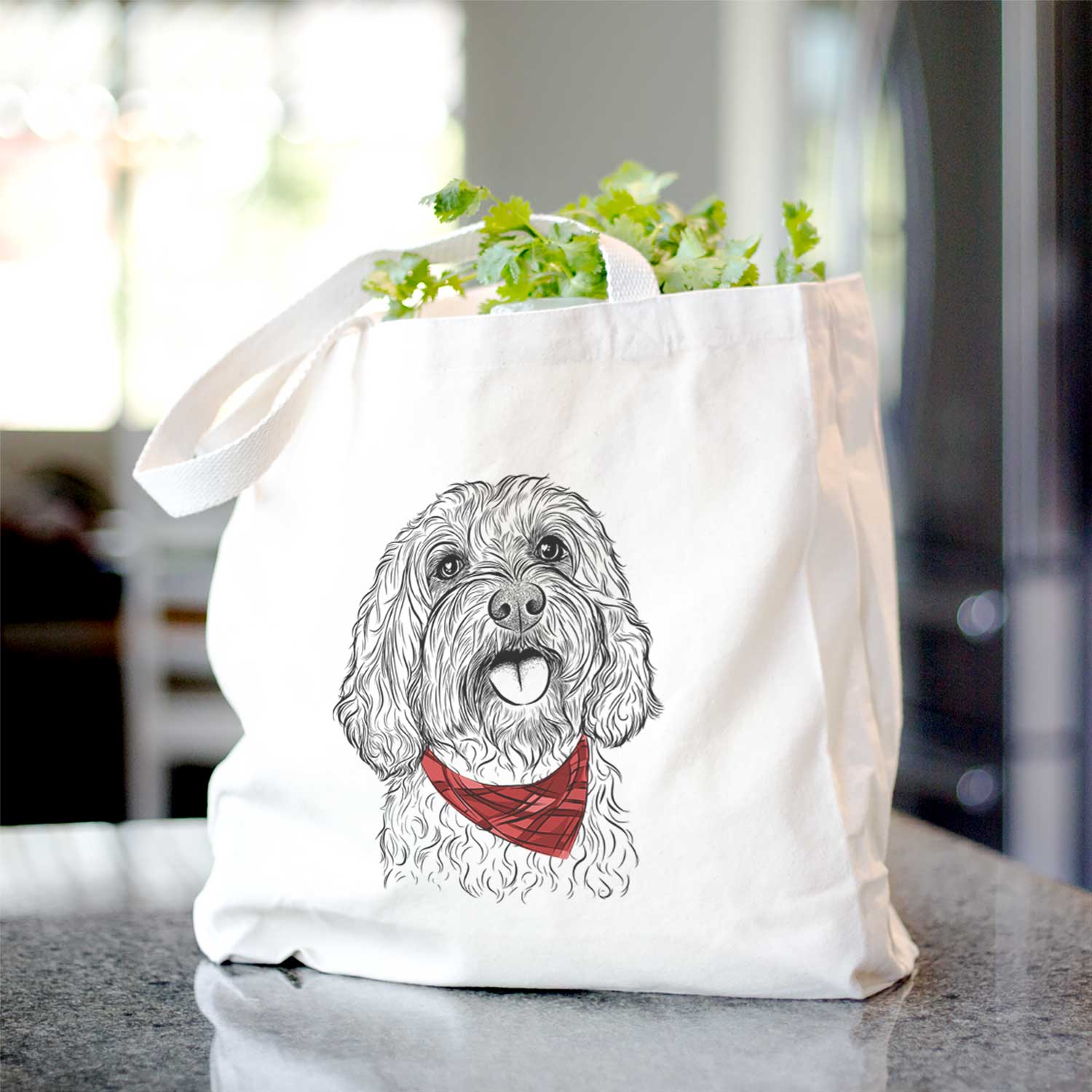 Cali the Cavapoo - Tote Bag