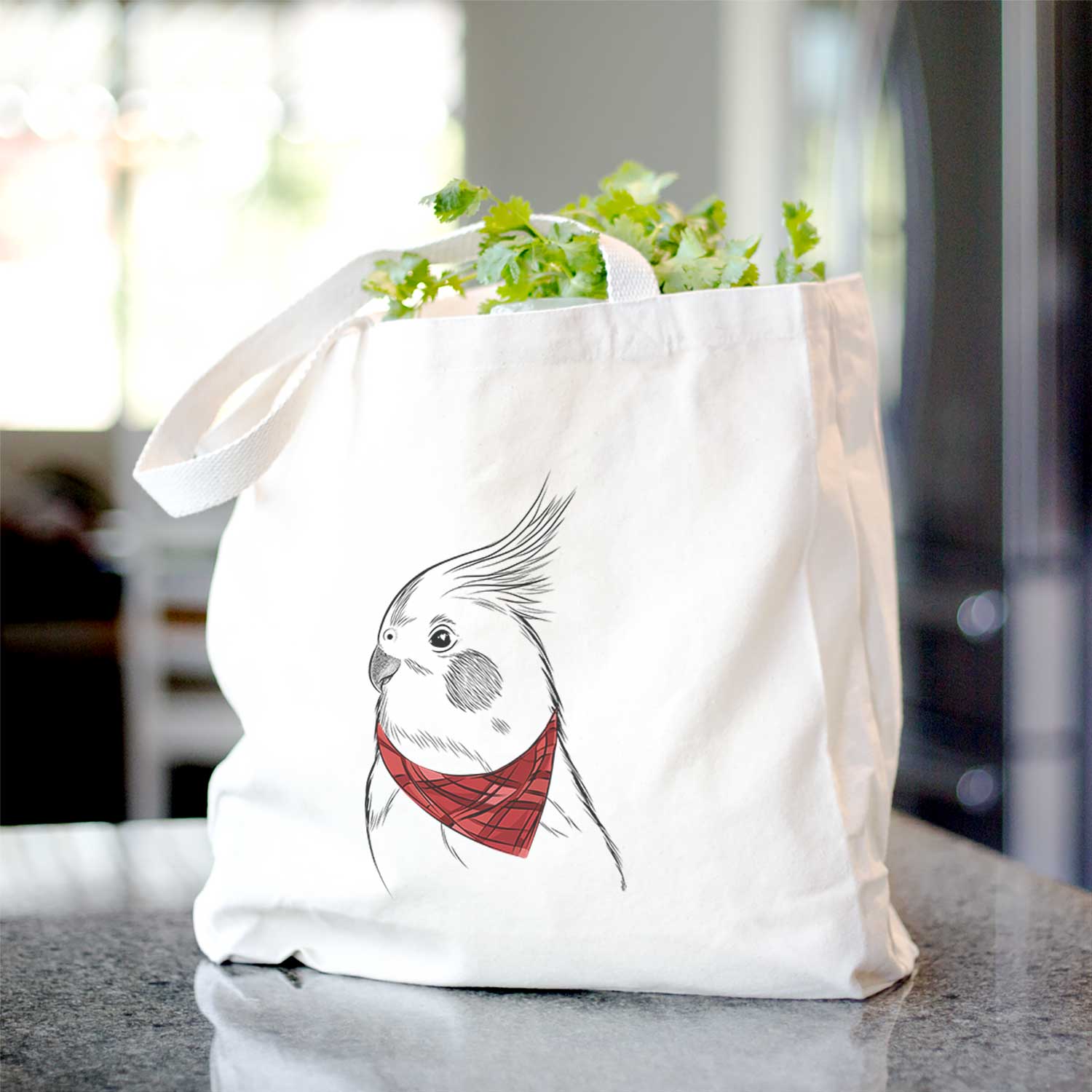 Charlie the Cockatiel - Tote Bag